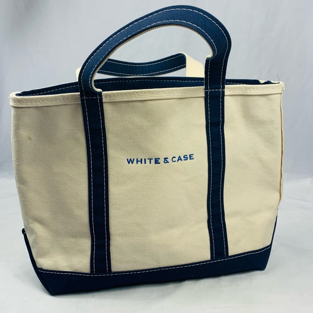 Heavy canvas tote beach bag